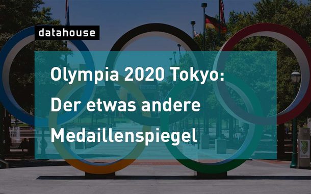 Olympia 2020 Tokyo – Länder­ver­gleich mit mehr als nur dem Medail­len­spiegel