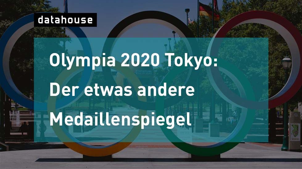 Olympia 2020 Tokyo – Länder­ver­gleich mit mehr als nur dem Medail­len­spiegel